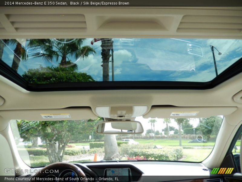 Black / Silk Beige/Espresso Brown 2014 Mercedes-Benz E 350 Sedan