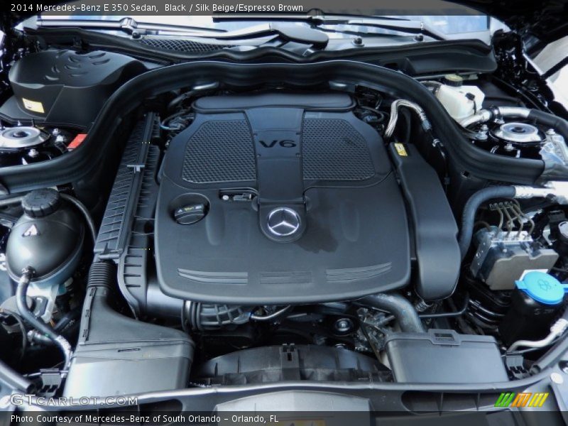 Black / Silk Beige/Espresso Brown 2014 Mercedes-Benz E 350 Sedan