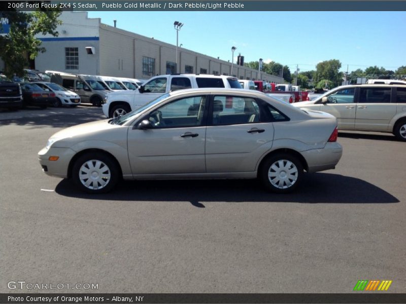 Pueblo Gold Metallic / Dark Pebble/Light Pebble 2006 Ford Focus ZX4 S Sedan