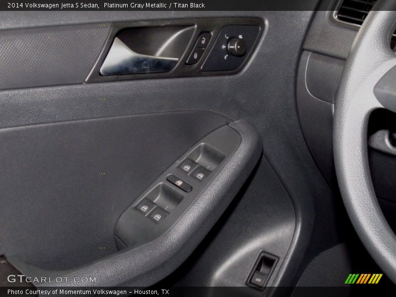 Platinum Gray Metallic / Titan Black 2014 Volkswagen Jetta S Sedan