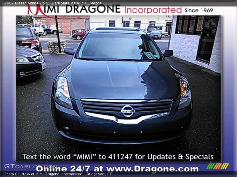 Dark Slate Metallic / Charcoal 2007 Nissan Altima 2.5 S