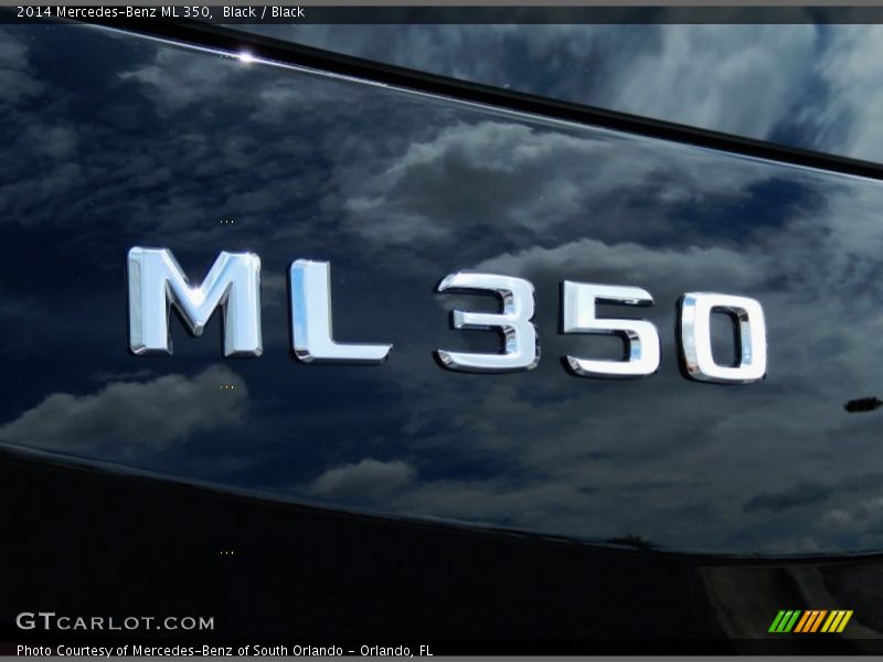 Black / Black 2014 Mercedes-Benz ML 350