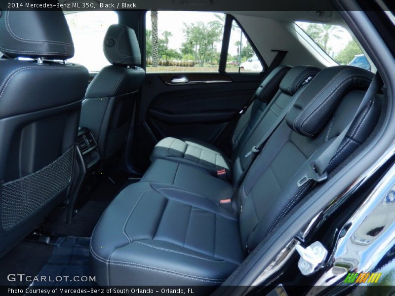 Black / Black 2014 Mercedes-Benz ML 350