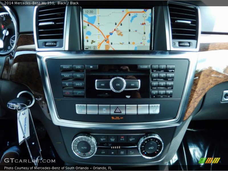 Black / Black 2014 Mercedes-Benz ML 350