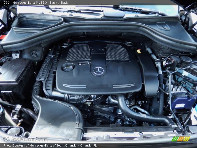 Black / Black 2014 Mercedes-Benz ML 350