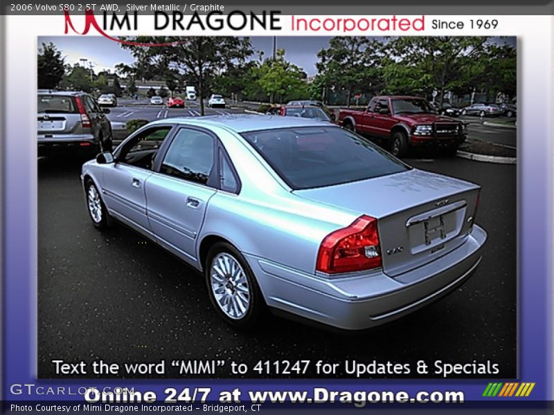 Silver Metallic / Graphite 2006 Volvo S80 2.5T AWD