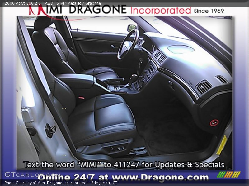 Silver Metallic / Graphite 2006 Volvo S80 2.5T AWD