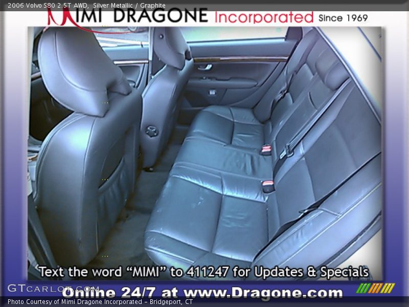 Silver Metallic / Graphite 2006 Volvo S80 2.5T AWD