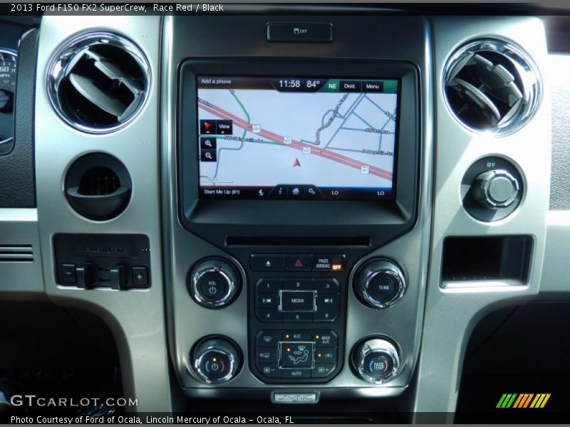 Navigation of 2013 F150 FX2 SuperCrew