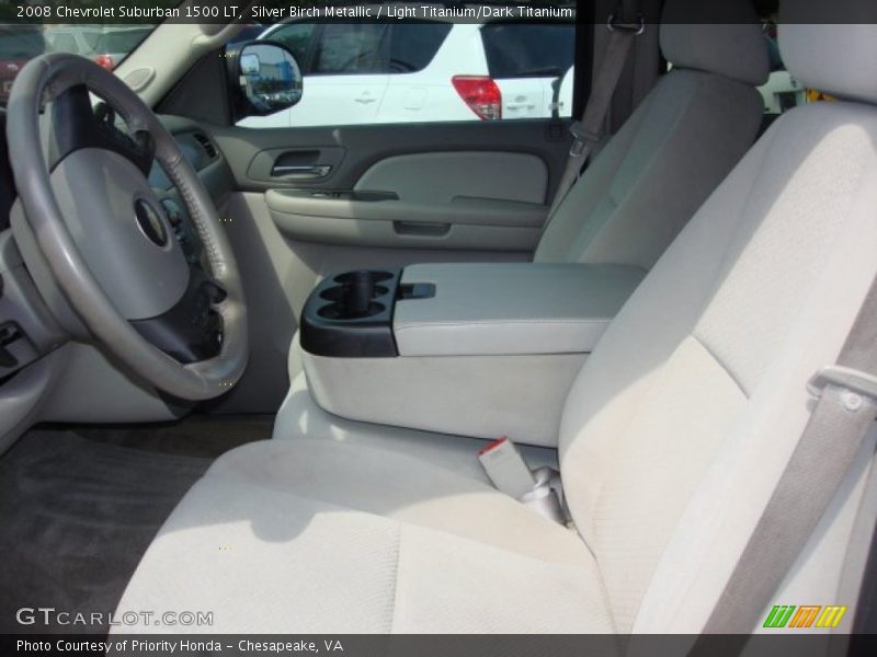 Silver Birch Metallic / Light Titanium/Dark Titanium 2008 Chevrolet Suburban 1500 LT