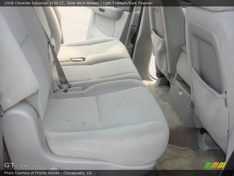 Silver Birch Metallic / Light Titanium/Dark Titanium 2008 Chevrolet Suburban 1500 LT