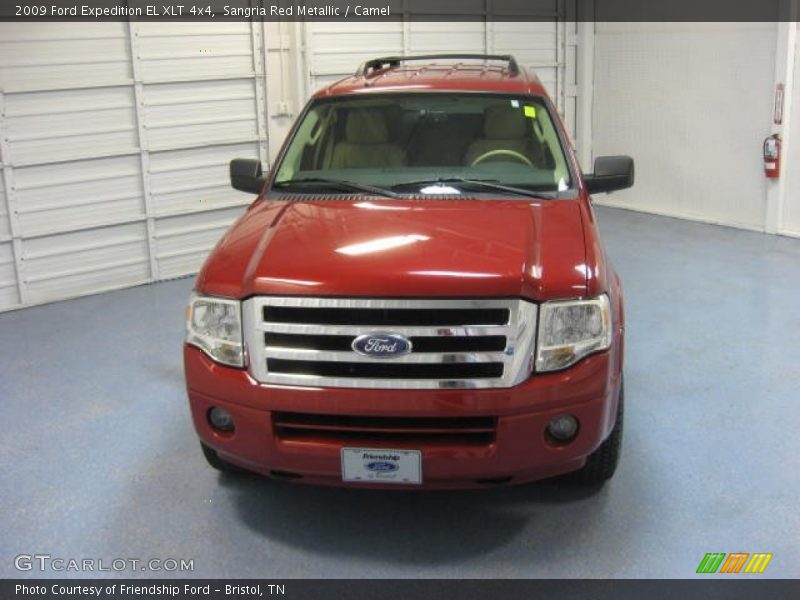 Sangria Red Metallic / Camel 2009 Ford Expedition EL XLT 4x4