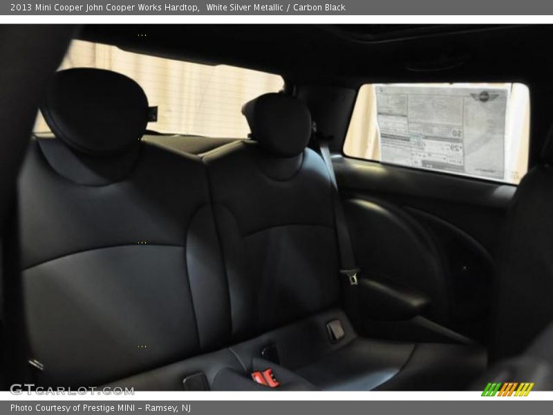 White Silver Metallic / Carbon Black 2013 Mini Cooper John Cooper Works Hardtop