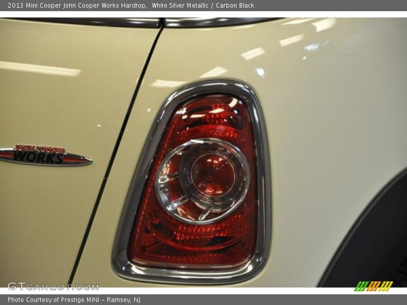 White Silver Metallic / Carbon Black 2013 Mini Cooper John Cooper Works Hardtop