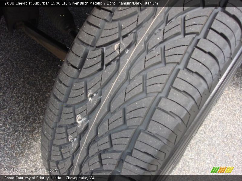 Silver Birch Metallic / Light Titanium/Dark Titanium 2008 Chevrolet Suburban 1500 LT