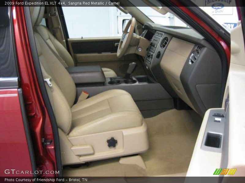 Sangria Red Metallic / Camel 2009 Ford Expedition EL XLT 4x4