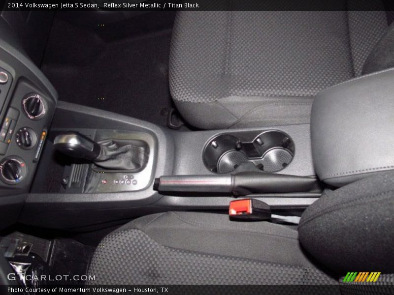 Reflex Silver Metallic / Titan Black 2014 Volkswagen Jetta S Sedan