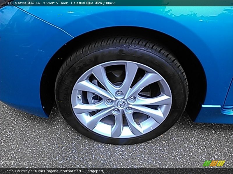 Celestial Blue Mica / Black 2010 Mazda MAZDA3 s Sport 5 Door