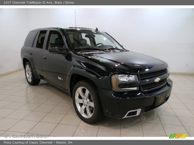 Black / Ebony 2007 Chevrolet TrailBlazer SS 4x4