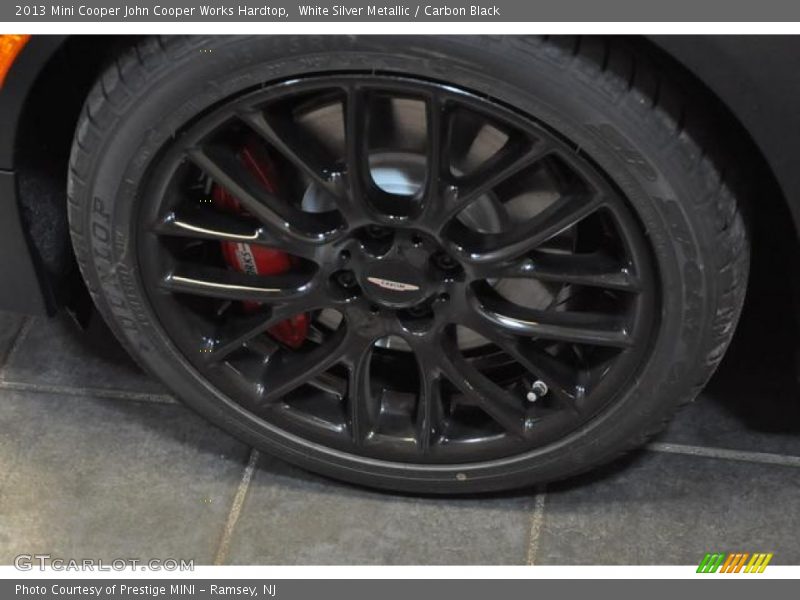 White Silver Metallic / Carbon Black 2013 Mini Cooper John Cooper Works Hardtop