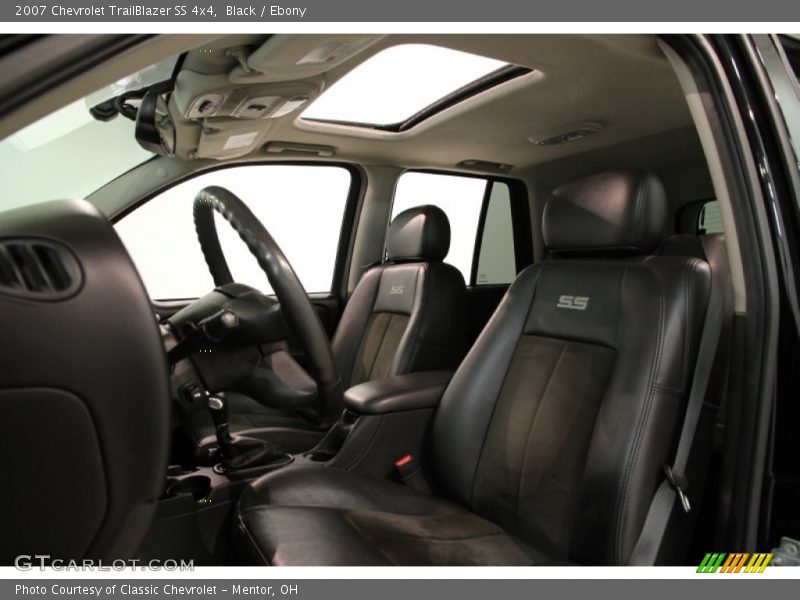 Black / Ebony 2007 Chevrolet TrailBlazer SS 4x4