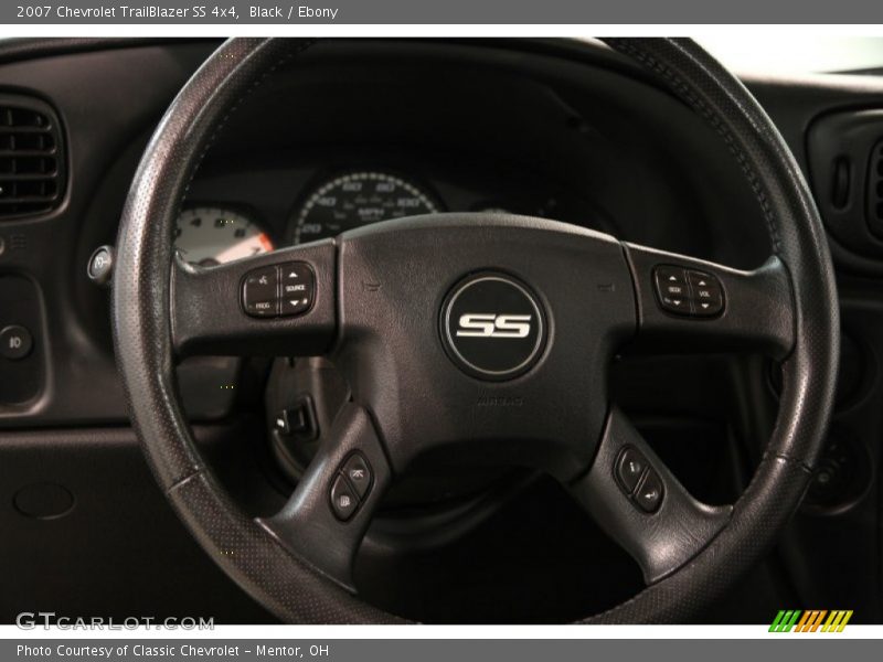 Black / Ebony 2007 Chevrolet TrailBlazer SS 4x4