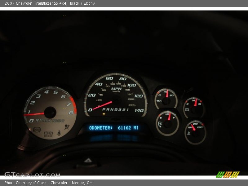 Black / Ebony 2007 Chevrolet TrailBlazer SS 4x4