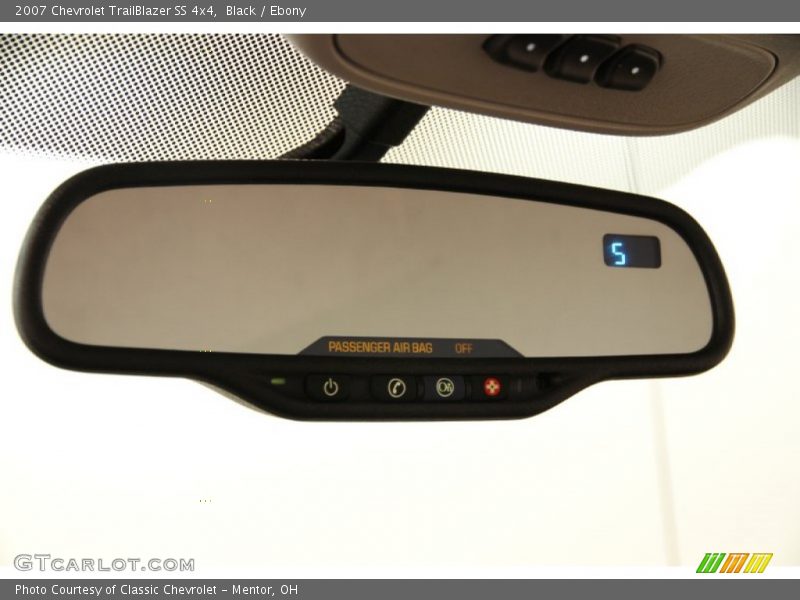 Black / Ebony 2007 Chevrolet TrailBlazer SS 4x4