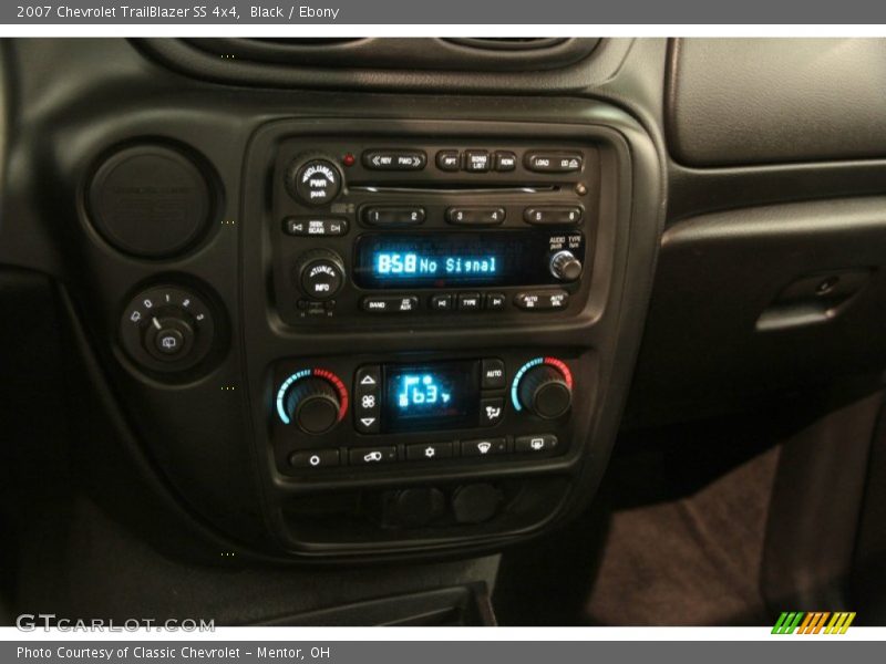 Black / Ebony 2007 Chevrolet TrailBlazer SS 4x4