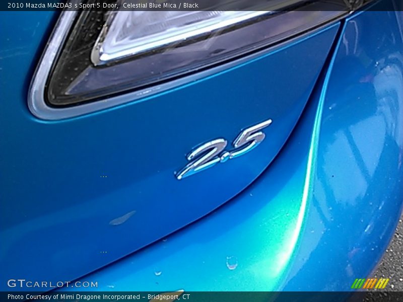 Celestial Blue Mica / Black 2010 Mazda MAZDA3 s Sport 5 Door