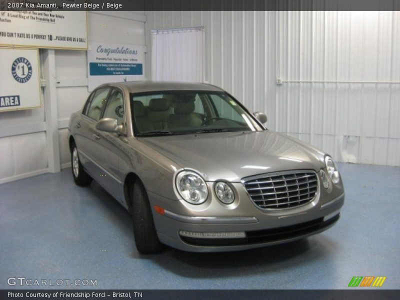 Pewter Beige / Beige 2007 Kia Amanti
