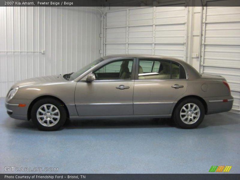 Pewter Beige / Beige 2007 Kia Amanti