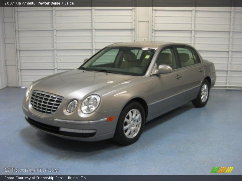 Pewter Beige / Beige 2007 Kia Amanti