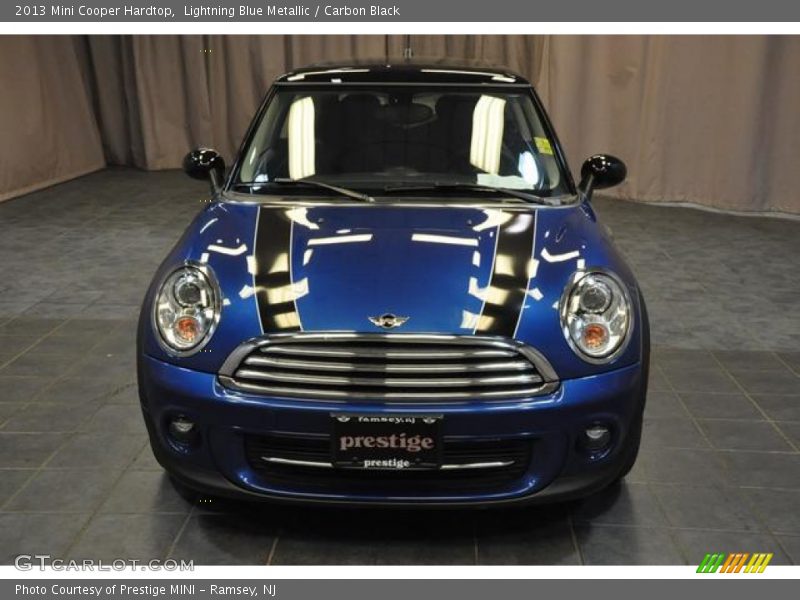 Lightning Blue Metallic / Carbon Black 2013 Mini Cooper Hardtop