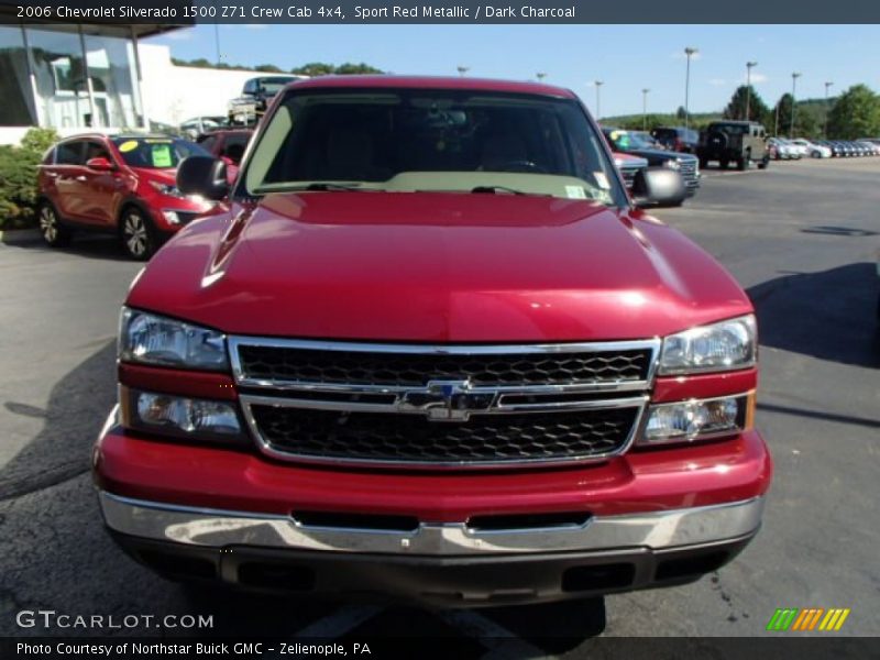 Sport Red Metallic / Dark Charcoal 2006 Chevrolet Silverado 1500 Z71 Crew Cab 4x4