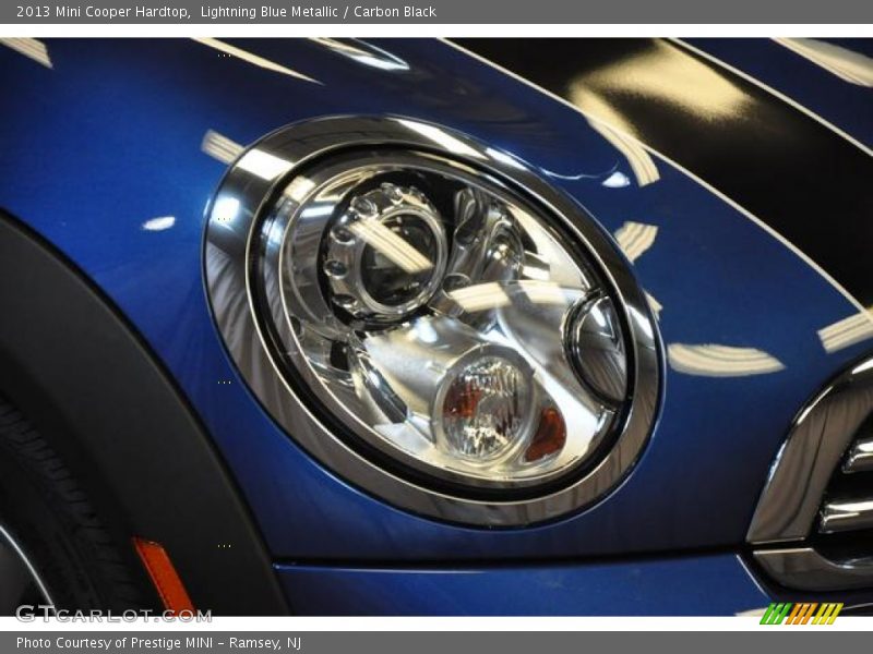 Lightning Blue Metallic / Carbon Black 2013 Mini Cooper Hardtop