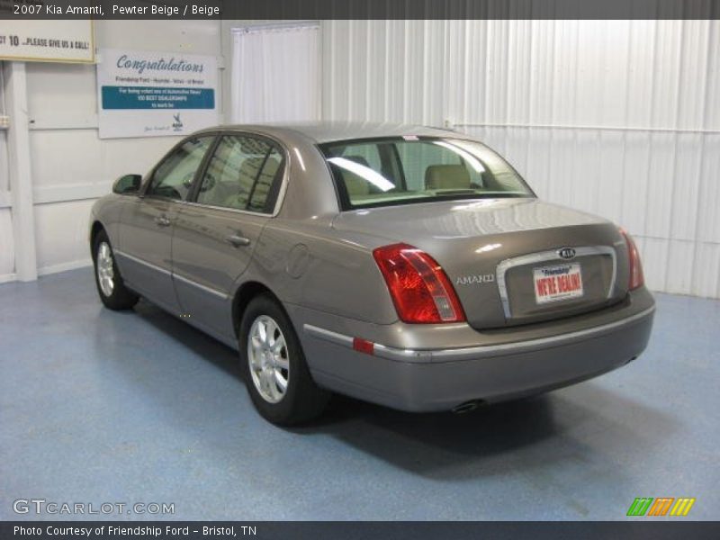 Pewter Beige / Beige 2007 Kia Amanti