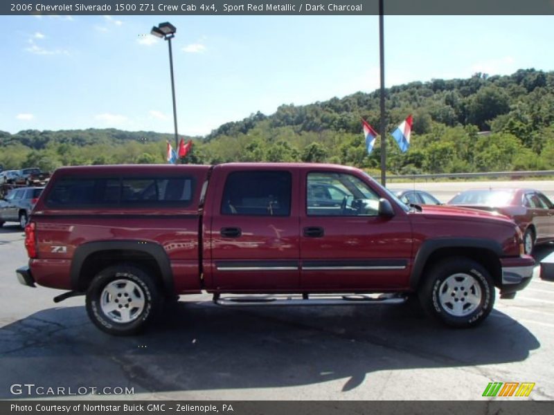 Sport Red Metallic / Dark Charcoal 2006 Chevrolet Silverado 1500 Z71 Crew Cab 4x4