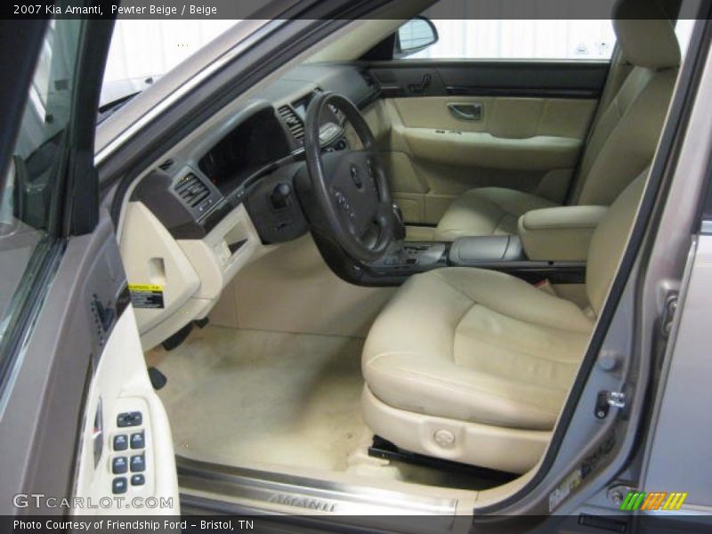 Pewter Beige / Beige 2007 Kia Amanti