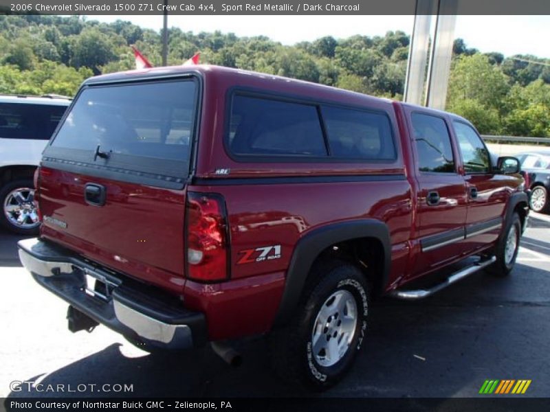 Sport Red Metallic / Dark Charcoal 2006 Chevrolet Silverado 1500 Z71 Crew Cab 4x4