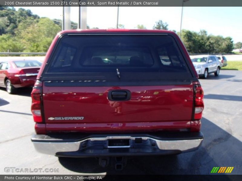 Sport Red Metallic / Dark Charcoal 2006 Chevrolet Silverado 1500 Z71 Crew Cab 4x4