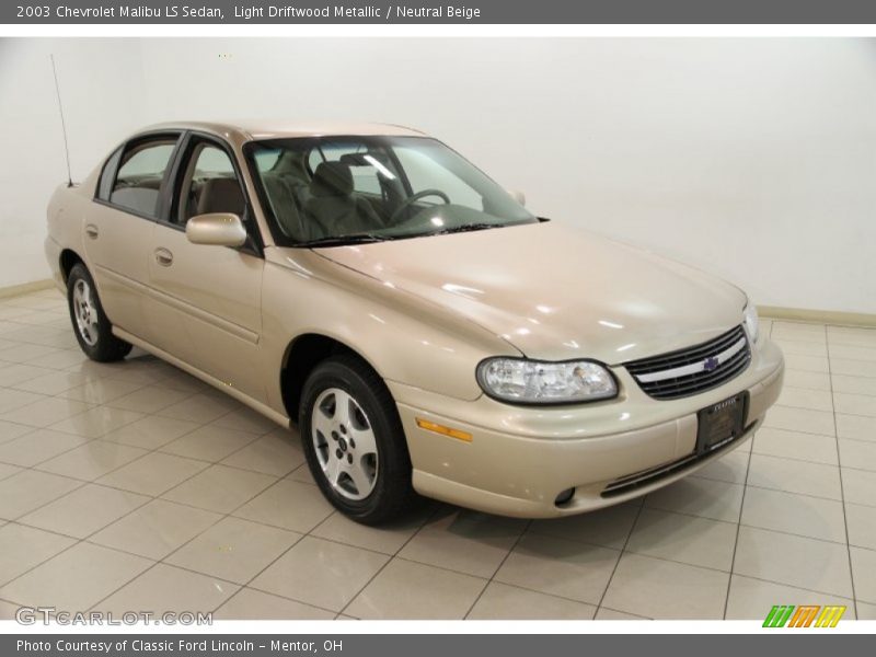 Light Driftwood Metallic / Neutral Beige 2003 Chevrolet Malibu LS Sedan