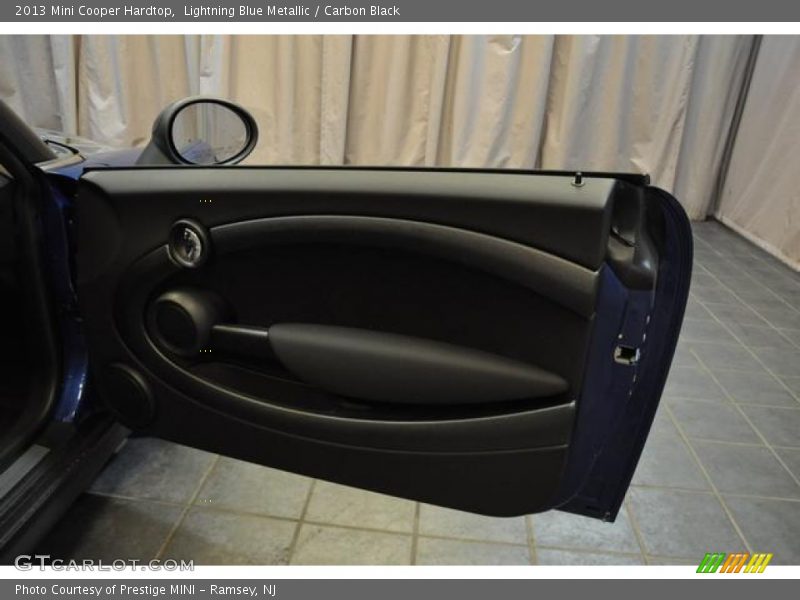 Lightning Blue Metallic / Carbon Black 2013 Mini Cooper Hardtop