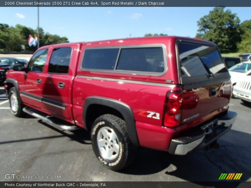Sport Red Metallic / Dark Charcoal 2006 Chevrolet Silverado 1500 Z71 Crew Cab 4x4