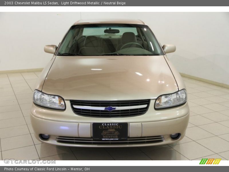 Light Driftwood Metallic / Neutral Beige 2003 Chevrolet Malibu LS Sedan