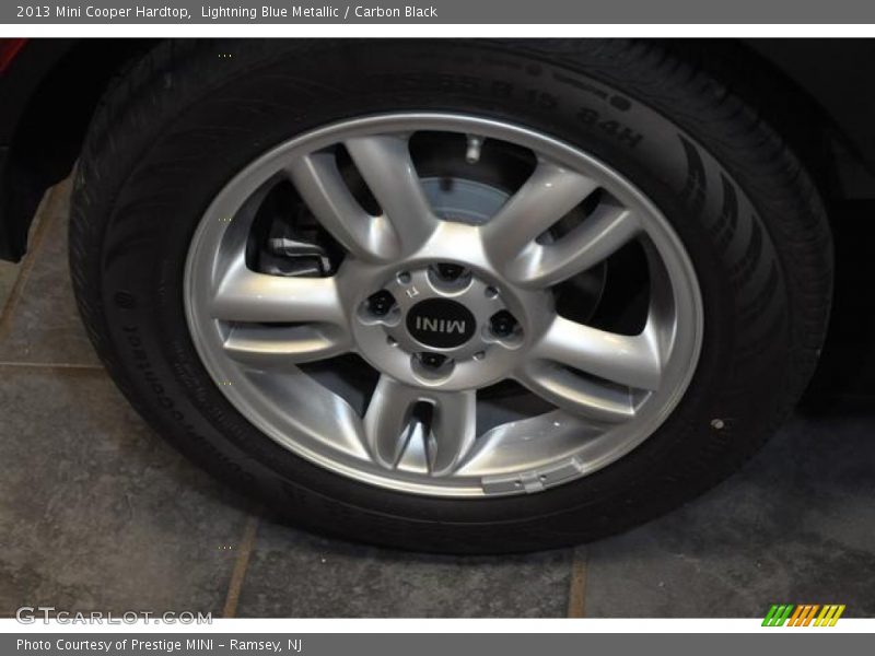 Lightning Blue Metallic / Carbon Black 2013 Mini Cooper Hardtop