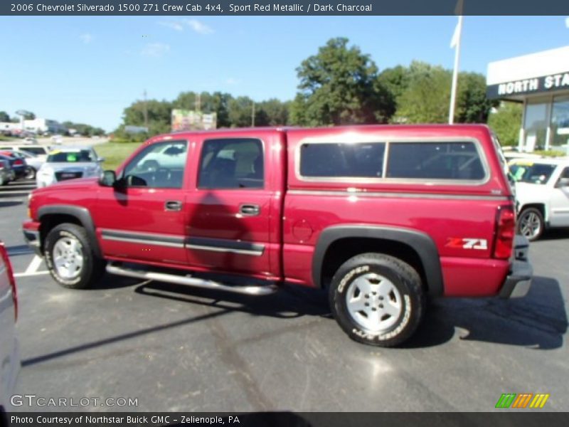 Sport Red Metallic / Dark Charcoal 2006 Chevrolet Silverado 1500 Z71 Crew Cab 4x4