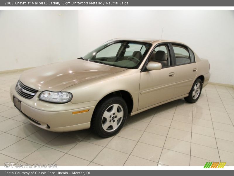 Light Driftwood Metallic / Neutral Beige 2003 Chevrolet Malibu LS Sedan