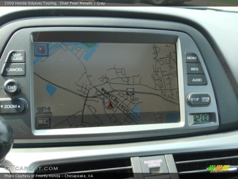 Navigation of 2009 Odyssey Touring