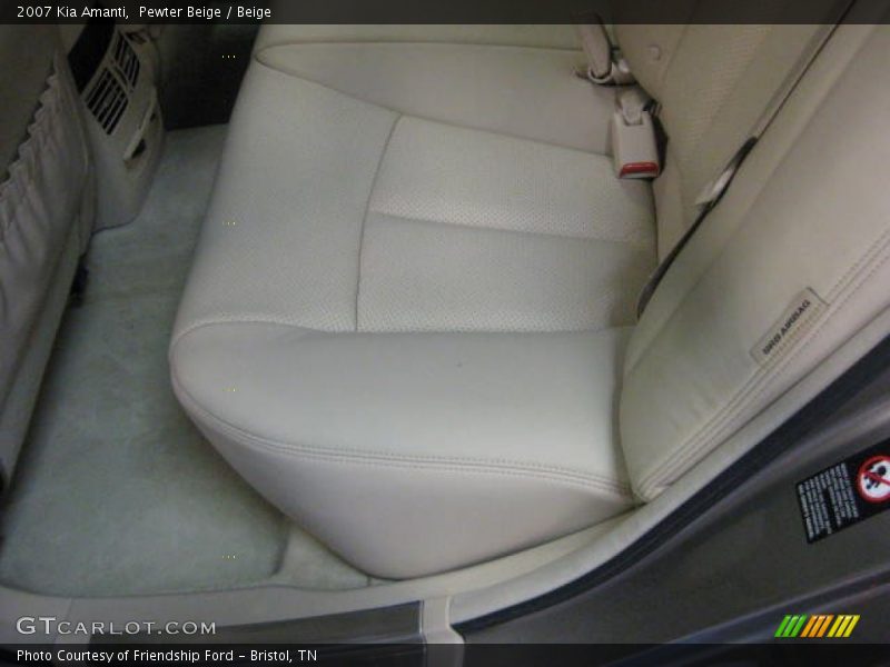 Pewter Beige / Beige 2007 Kia Amanti